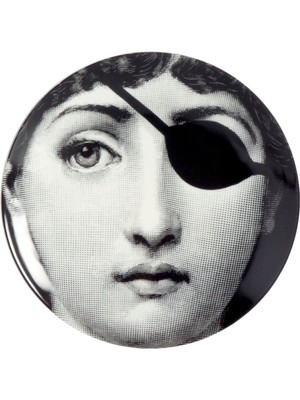 Fornasetti Tema E Variazioni No 8 Porselen Dekoratif Tabak