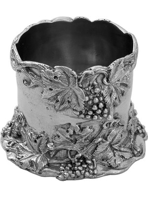 King's Pewter Kalay Şarap Şişesi Altlığı 12 cm