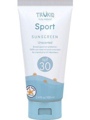 Trukid Sport Sunscreen Unscented SPF30 Suya Dayanıklı Bebek Güneş Kremi 100 ml
