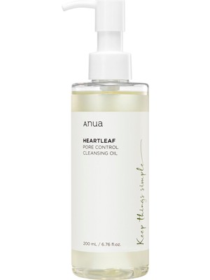 Anua Heartleaf Pore Control Cleansing Siyah Beyaz Nokta Karşıtı Gözenek Temizleyici Yağ 200 ml