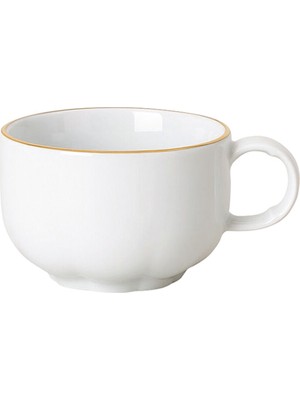 Rosenthal Sonetto Oro Beyaz Porselen Türk Kahvesi Fincanı