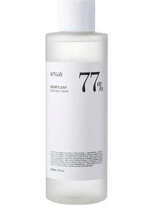 Anua Heartleaf 77 Soothing Toner Yatıştırıcı Cilt Toniği 250 ml