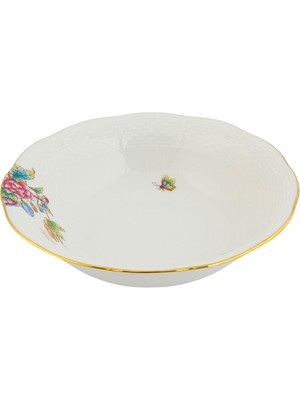 Herend Petite Victoria Desenli Renkli Porselen Kase 17 cm