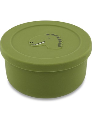 Trixie Mr. Dino Yeşil Silikon Kapaklı Çocuk Atıştırmalık Kabı