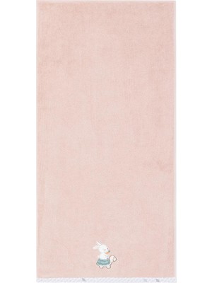Gezenbebe Hero Bunny Nakışlı Bebek Çocuk Banyo Havlusu 70 x 140 cm