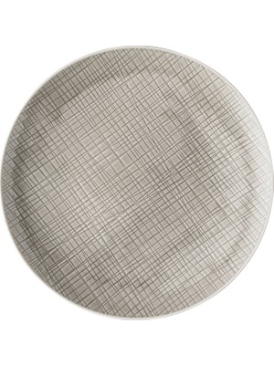 Rosenthal Mesh Gri Porselen Yemek Tabağı 27 cm