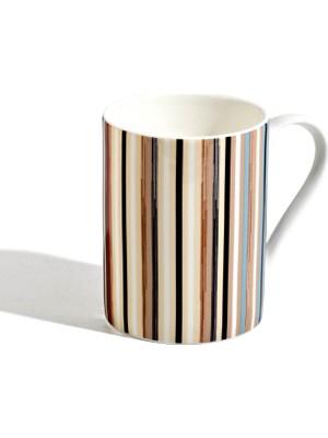 Missoni Home Çizgili Porselen Kupa