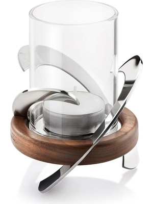 Robert Welch Helix Tealight Çelik Mumluk