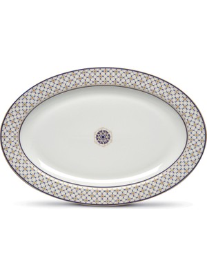 Pozzi Milano Charles Porselen Oval Sunumluk