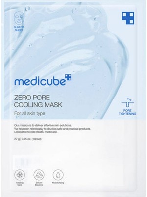Medicube Zero Pore Cooling Mask Sıkılaştırıcı Yüz Maskesi