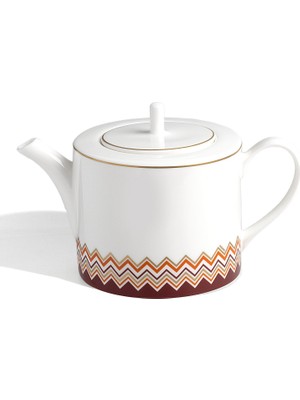 Missoni Home Iconic Desenli Porselen Demlik