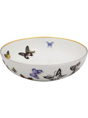 Vista Alegre Butterfly Parade Beyaz Porselen Kase