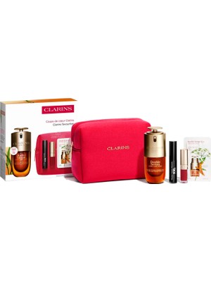 Clarins Double Serum Yaşlanma Karşıtı Cilt Bakım Seti