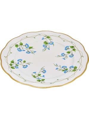 Herend Nyon Desenli Porselen Yemek Tabağı 28.8 cm