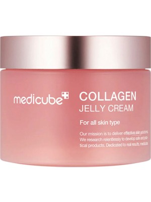 Medicube Collagen Jelly Cream Cilt Parlaklığını Arttırıcı ve Elastikiyet Koruyucu Hidrolize Kolajenli Jel Yüz Kremi 110 ml