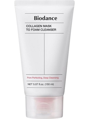 Biodance Collagen Mask To Foam Cleanser Kolajen Maskesi ve Köpük Yüz Temizleyici 150 ml