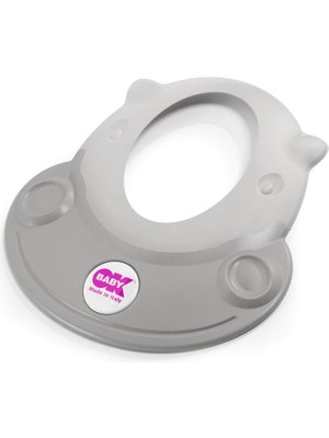 Okbaby Hippo Açık Gri Bebek Banyo Siperliği