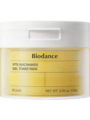 Biodance Vita Niacinamide Gel Toner Pads Nemlendirici 60'lı Tonik Pedi