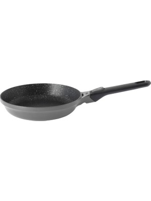 Berghoff Gem Stay Cool Gri Alüminyum Çıkarılabilir Saplı Tava 24 cm