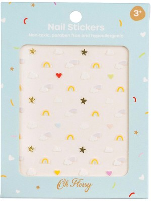 Oh Flossy Sky Çocuk Tırnak Sticker Seti