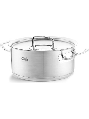 Fissler Original Profi Collection Metal Kapak Kısa Çelik Tencere 24 cm
