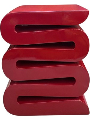 Tiftix S Stool Bordo Yan Sehpa
