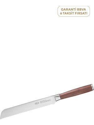 Rösle Masterclass Kahverengi Ekmek Bıçağı 20 cm