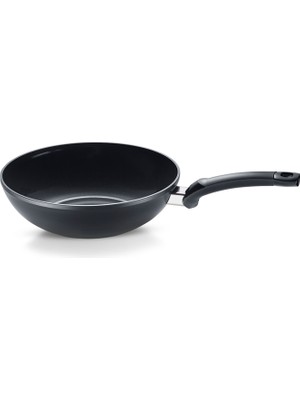 Fissler Ceratal Orbit Black Wok Alüminyum Tava 28 cm