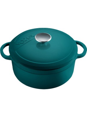 Voeux Kitchenware Profond Turkuaz Derin Döküm Tencere 28 cm