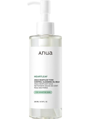 Anua Heartleaf Pore Control Cleansing Oil Mild Geniş Gözenek Karşıtı Nazik Temizleyici Yağ 200ML