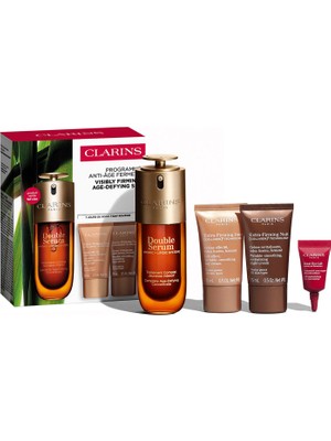 Clarins Double Serum & Extra Firming Yaşlanma Karşıtı Cilt Bakım Seti