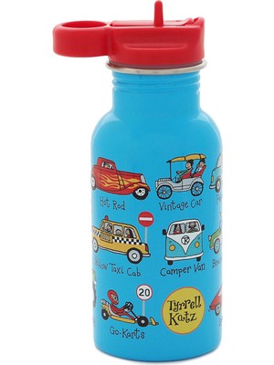 Tyrrell Katz Cars Pipetli Paslanmaz Çelik Matara 400 ml
