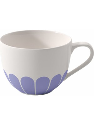 Villeroy & Boch Fleur Bleu Mavi Porselen Kahve ve Çay Fincanı