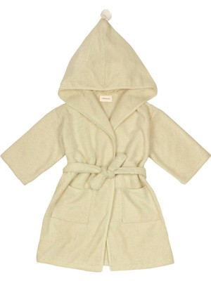 Nobodinoz So Cute Green Tea Unisex Çocuk Bornoz