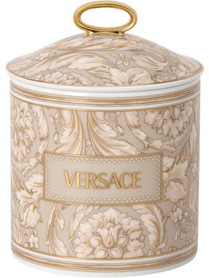 Versace Barocco Bej Porselen Mumluk 12 cm