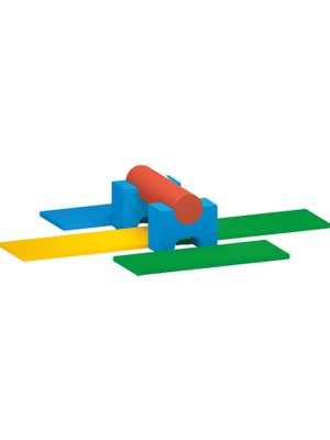 Edutoys Renkli Modüler 7 Parça Sünger Oyunu Seti