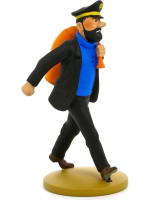 Moulinsart Tintin Haddock On The Way Resin Heykelcik