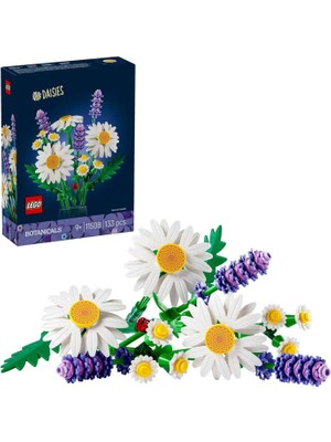LEGO Botanicals Papatyalar 133 Parça 9+ Yaş Yapı Oyuncağı 11508