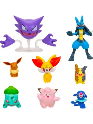 Pokemon Battle 8'li Figür Oyuncak Seti PKW4101