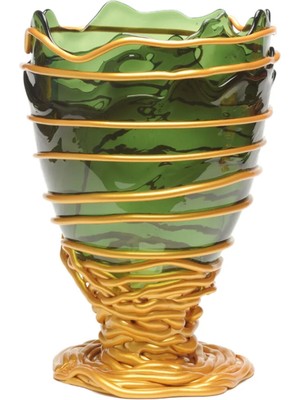 Corsi Design Pompitu Iı L Yeşil Gold Vazo