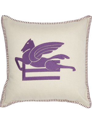 Etro Home Mor 45X45 cm Dekoratif Yastık