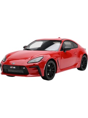 Otto Mobile 1:18 2022 Toyota GR86 Rouge Flamboyant Kırmızı Model Araba