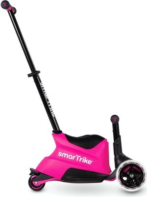 SmarTrike Xtend Büyüyebilen ve Oturaklı Ride On Pembe Çocuk Scooter