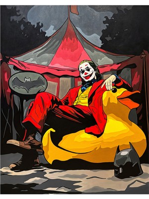 Red Art İstanbul Nesren Jake Tuval Üzeri Akrilik Resim 125 x 100 cm