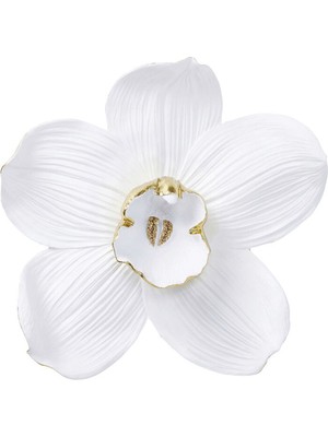 Kare Design Orchid White Duvar Süsü 54CM