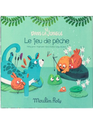 Moulin Roty Dans La Jungle Mıknatıslı Balık Tutma Oyunu