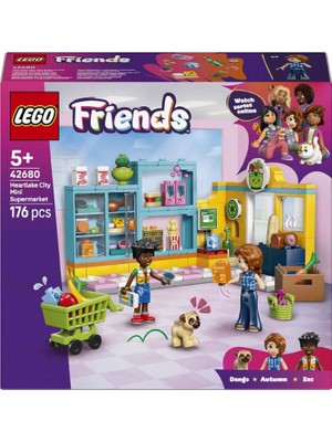 LEGO Friends Heartlake Şehri Marketi 176 Parça 5+ Yaş Yapı Oyuncağı 42680