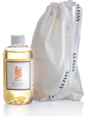 La Fann Rose Vanilla Çubuklu Refill Oda Kokusu 250 ml