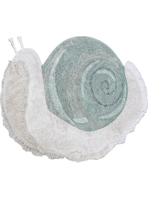 Lorena Canals Snail Salyangoz Çocuk Odası Halı 100 x 120 cm