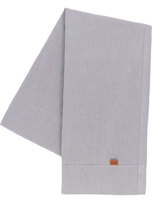 Barine Linen Gri Keten Runner 45 x 250 cm
